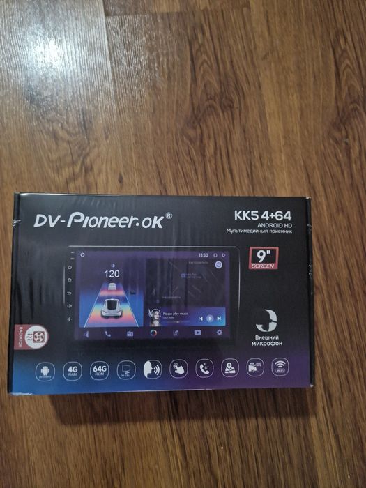 Магнитолла Андройд 9 дюймов Pioneer Ok Kk5 4/64