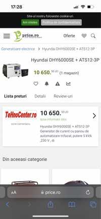 Set generator  stare perfecta + ATS Hyundai