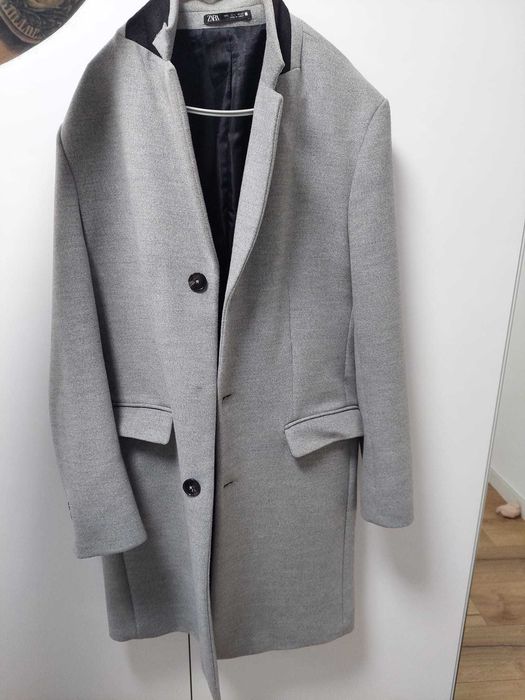 Официално мъжко зимно палто - Zara Man