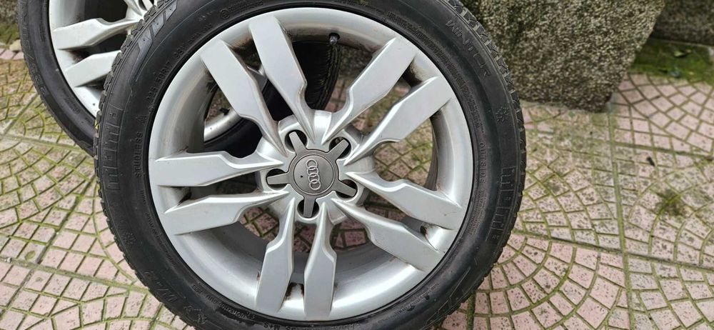 Зимни гуми + Джанти АУДИ, 17 цола