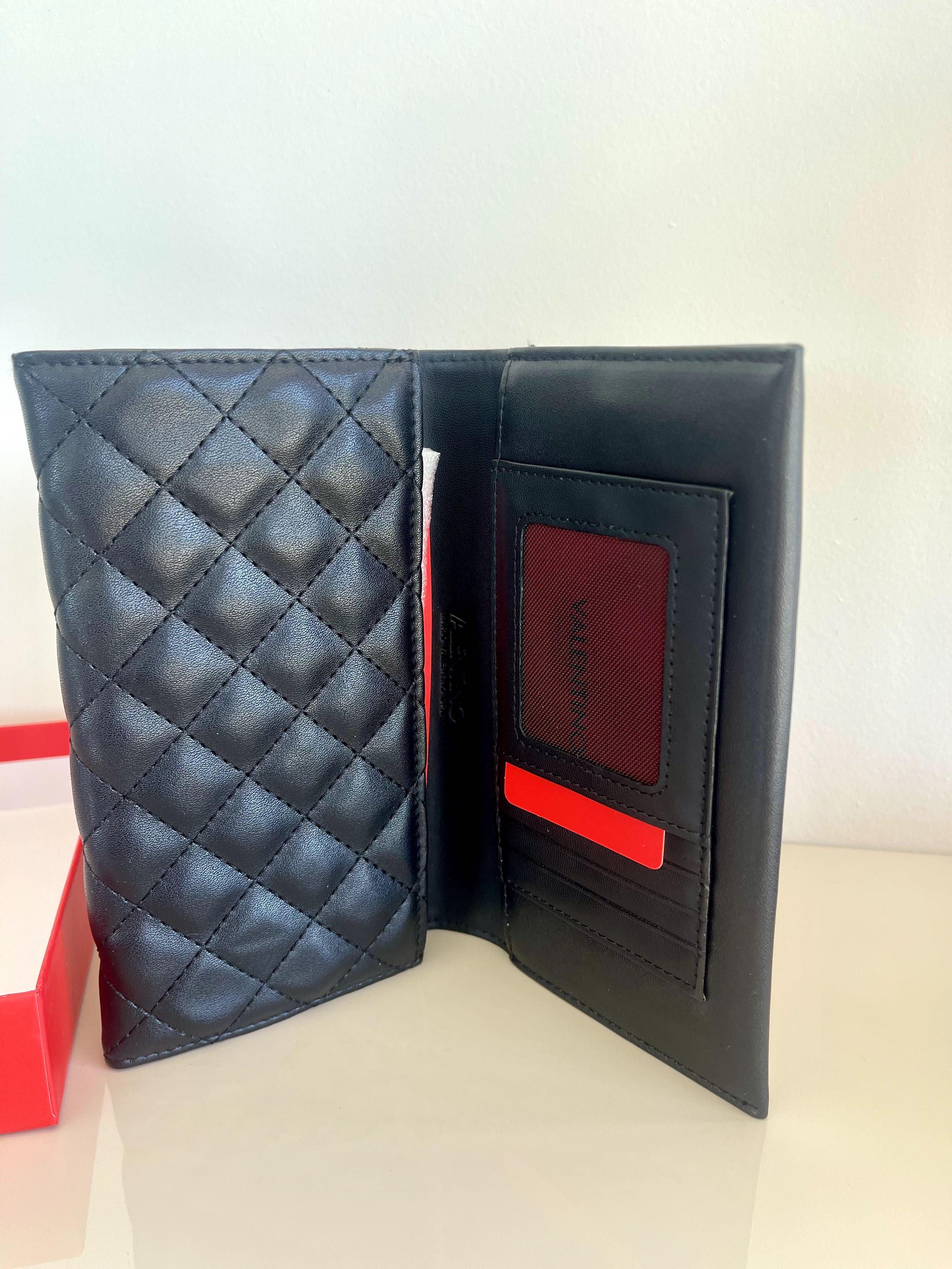 Valentino By Mario Valentino дамско портмоне - Special Ross Черно-НОВО
