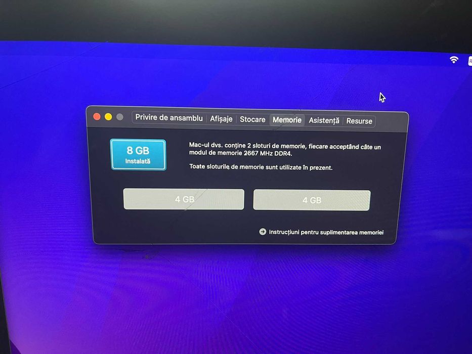 iMac 4K 21.5" 2019 A2116 I5 8500 8GB RAM 1TB Radeon Pro 560X 4GB