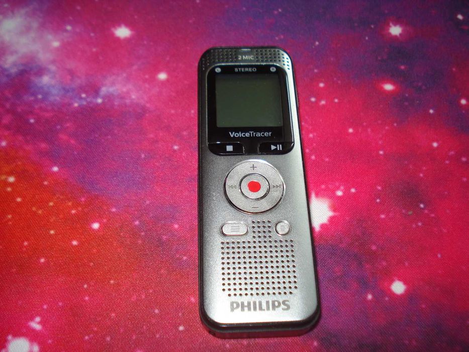 reportofon audio philips dvt2050 voicetracer 2mic radio