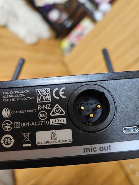 Microfon wireles shure SM 58