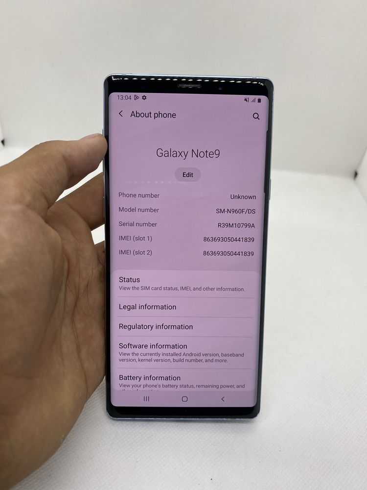 Samsung Galaxy Note 9