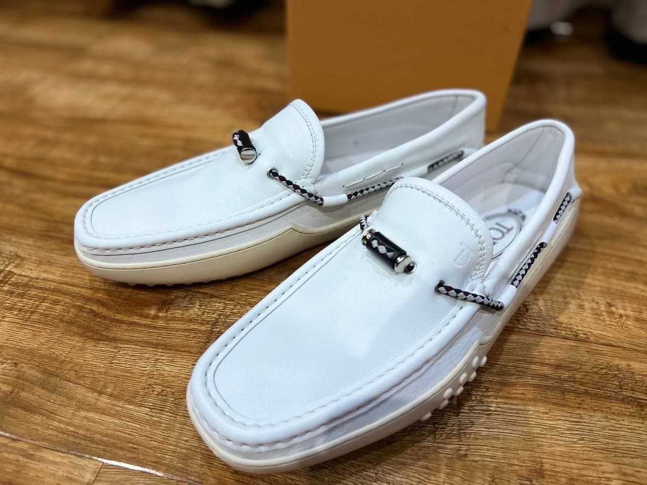 Tod's мужские кожаные мокасины Италия РАЗМЕР 45