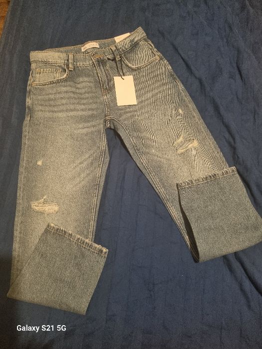 Нови дънки с етикет ЗАРА Zara 164см.
