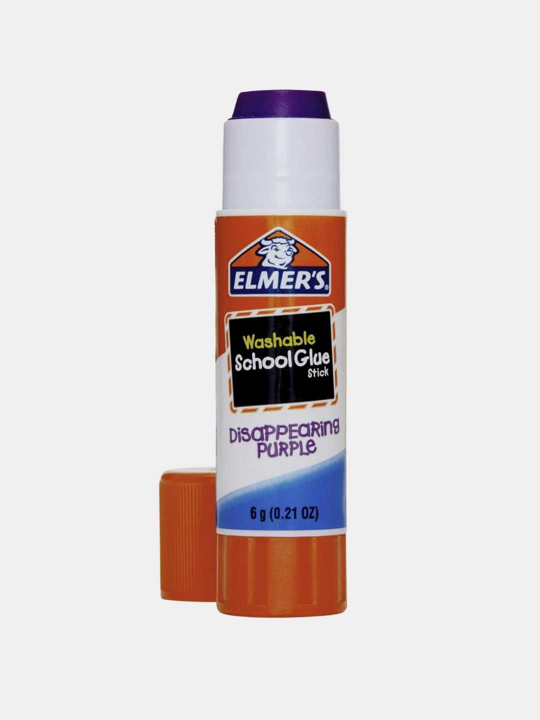 Клей-стик ELMER'S Disappearing Purple cтирающиеся, 2 шт