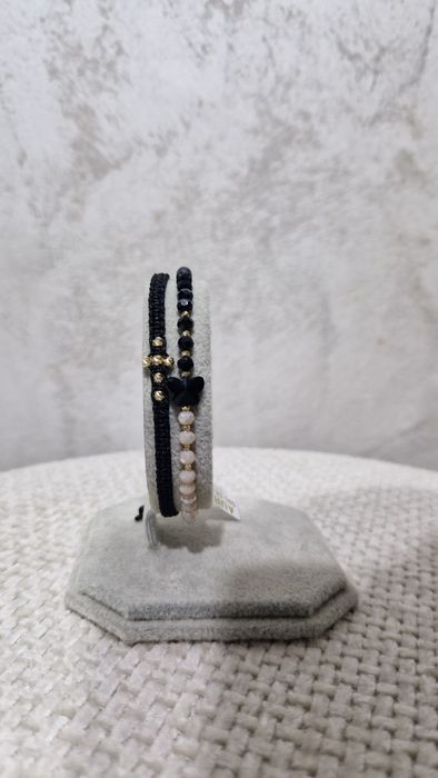 Bratari din aur 14K pe snur reglabil