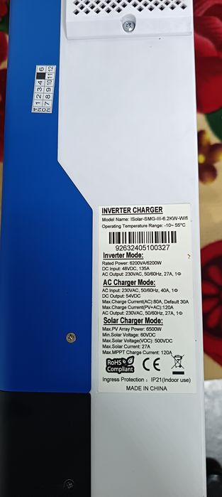 Easun 6,2 kw baterie 9kw