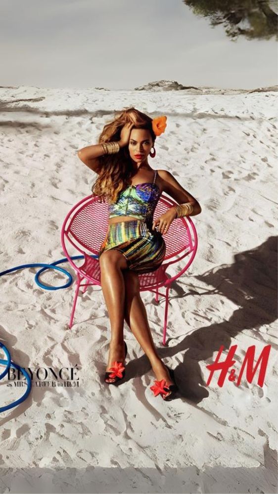 Beyonce x H&M топ и пола