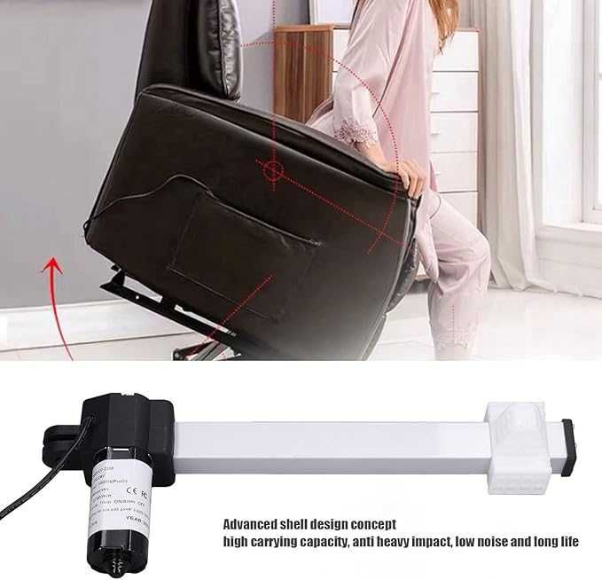 Dispozitiv de acționare electric pentru scaune reclinabile