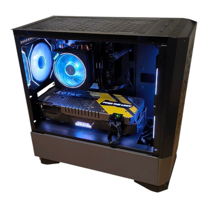 Геймърски Компютър gtx1070ti ryzen 5 3600 6 ядрен