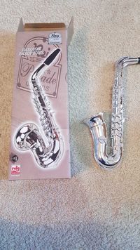 Saxofon -jucarie pentru copii cu sunete, 8 note