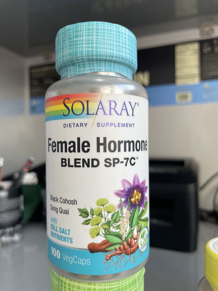 Solaray Fermale Hormone Blend sp-7c 100veg caps