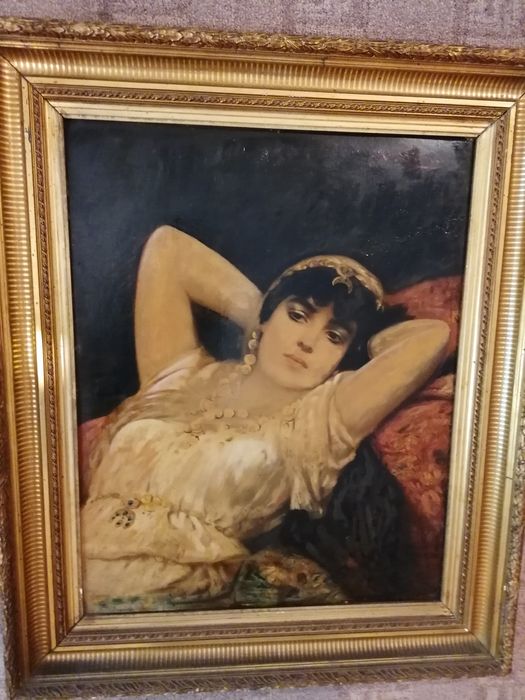 Tablou semnat indescifrabil