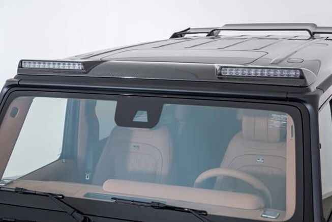 Mercedes Benz G63 led балка на крышу