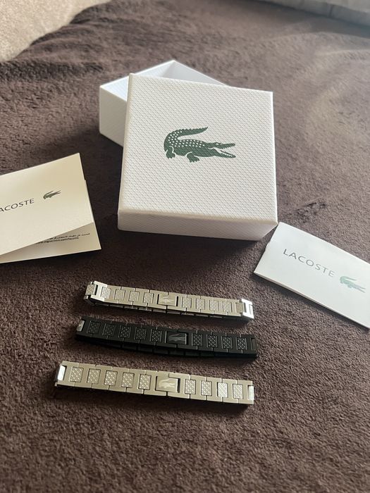 Оригинални мъжки гривни Lacoste – 3 модела