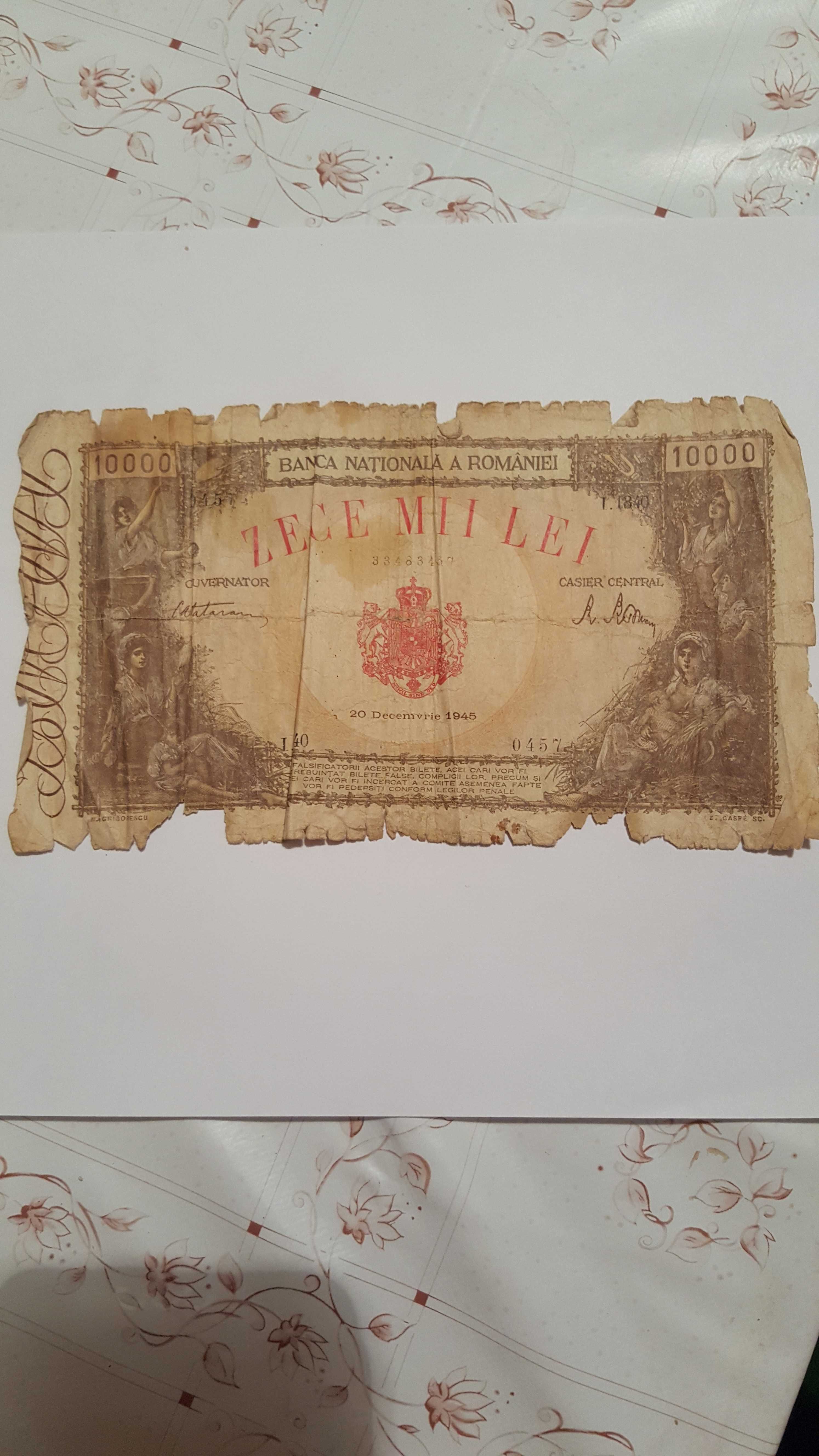 Bancnote romanesti din anii 1941-1946