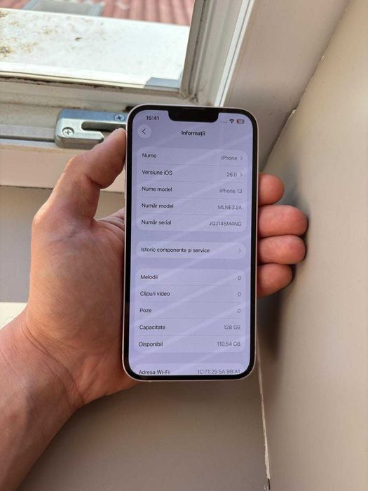 iPhone 13, Pink, Memorie 128GB, 87% Baterie, iOS 26 - FRUMOS CA NOU