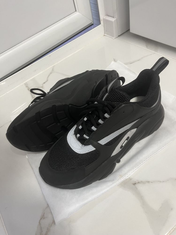 Dior B22 Classic Black (reflective).Номер-42