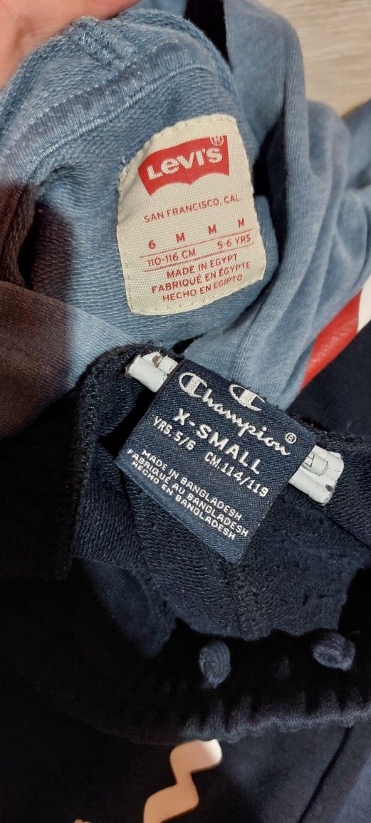 Лот 3 комплекта  5-6 год- Levi's, George, Tommy Hilfiger