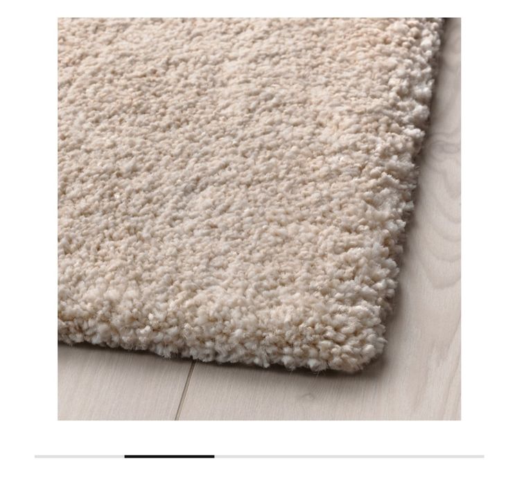 Covor Ikea Stoense gri 2 x 133x195 cm / alb-murdar 80x150 cm