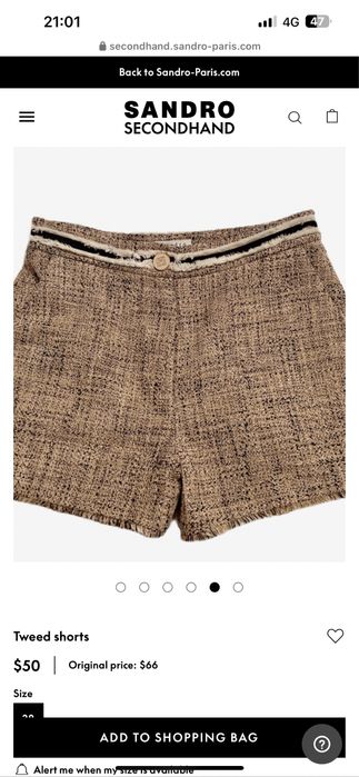 Къси панталони Sandro