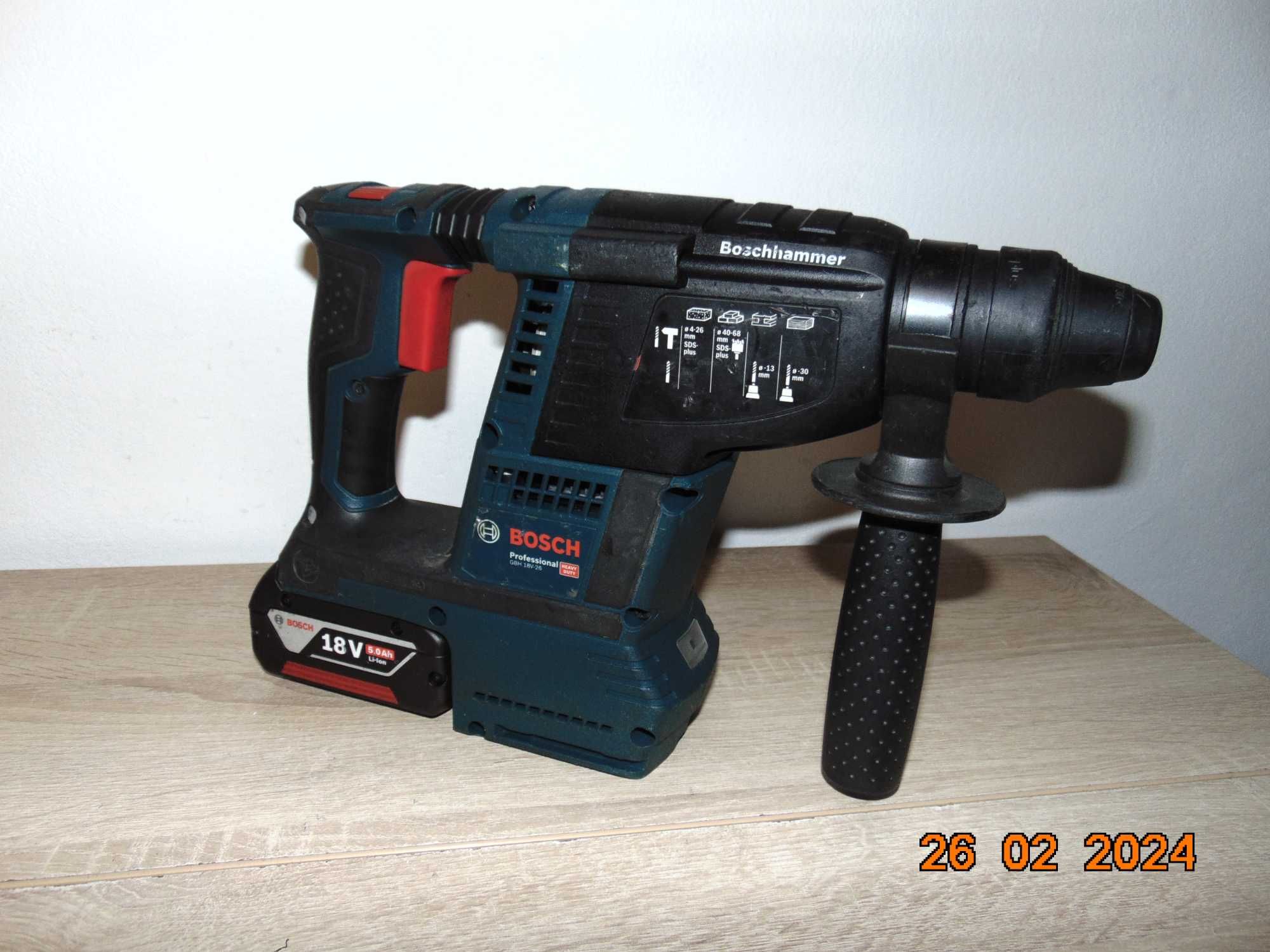 Bosch GBH 18V-26 roto brushless 2020