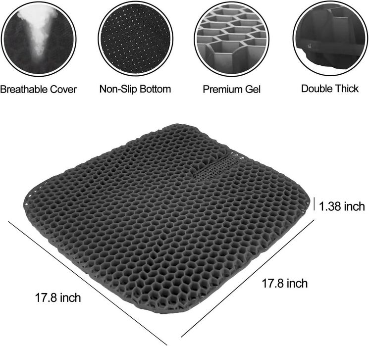 ортопедична гел възглавница за сядане 1851997 automax
