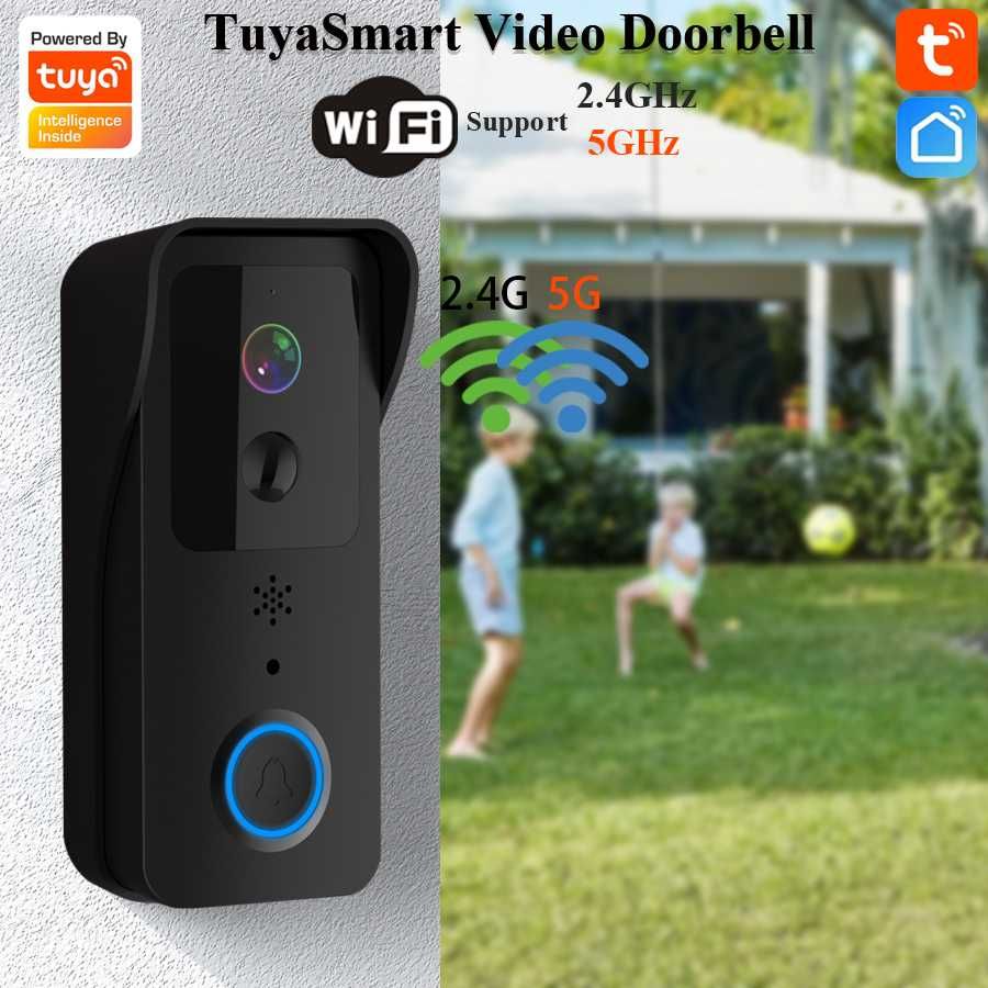 Sonerie Video Doorbell, Detectie miscare PIR, WiFi 2.4 si 5Ghz, noua