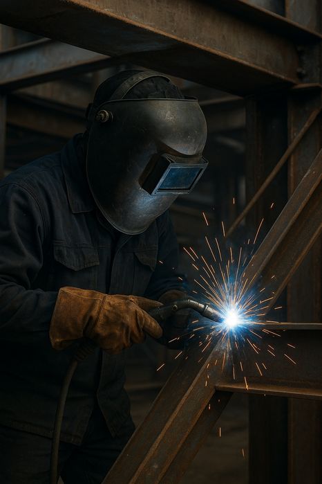 Услуги сварщика! Полуавтомат, ручная дуговая.