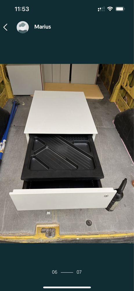 Rollbox metalic Steelcase 3+1 sertare