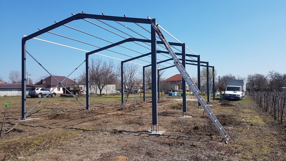 Vand hala metalica 10x21x4 cu montaj sau fara