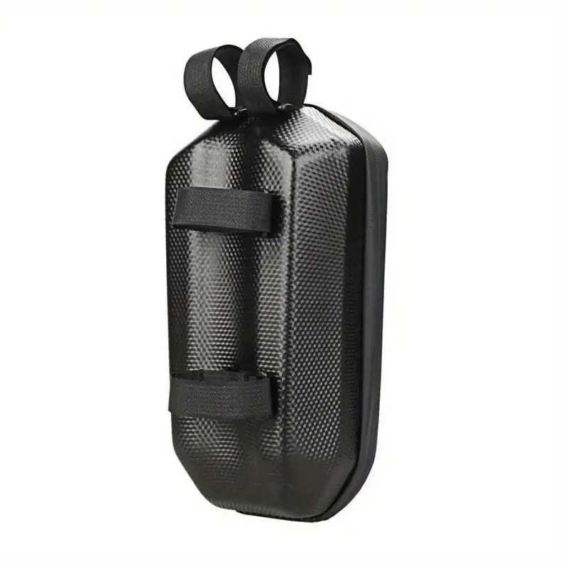 Универсална чанта за електрически скутер CARBON, 4L, Черна / Сребриста