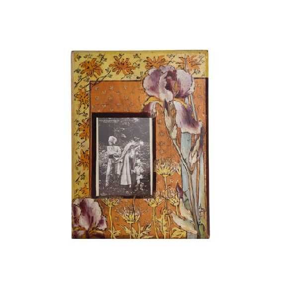 Fotografie principesa Maria, rama pictata si semnata Anna - UNICAT