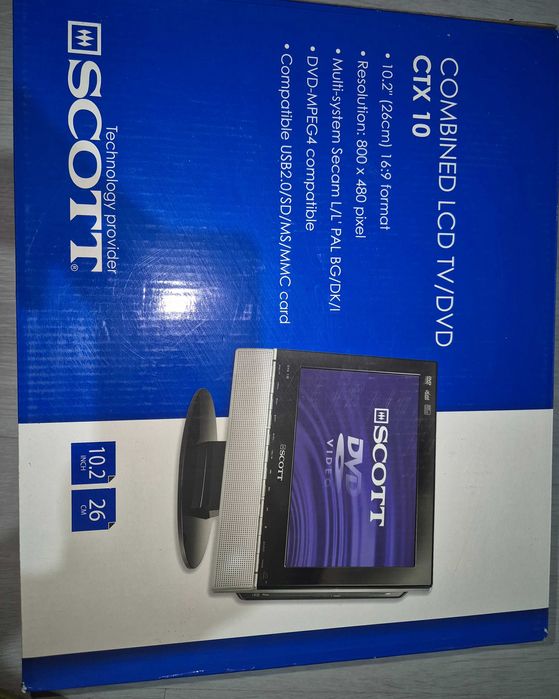 Combined Lcd/tv/dvd ctx 10,nou in cutie.
