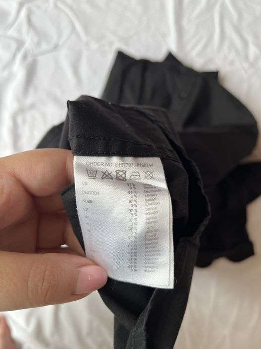 Camasa neagra eleganta pentru barbati