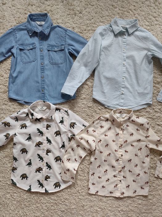 Cămăși hm mărime 7/8 ani