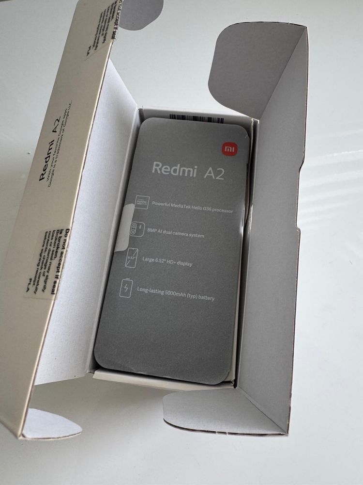 Telefon Xiaomi Redmi A2, negru, 64GB