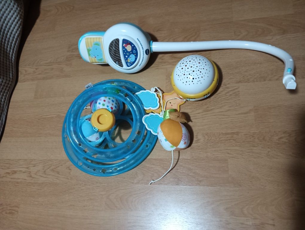 Jucarie pentru carucior si patut Vtech, Noapte buna bebe