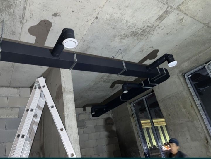 Вентиляция, вытяжка, приточка