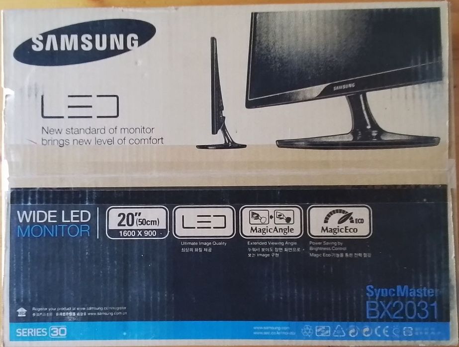 Монитор Samsung 20" BX2031 в отличном состоянии