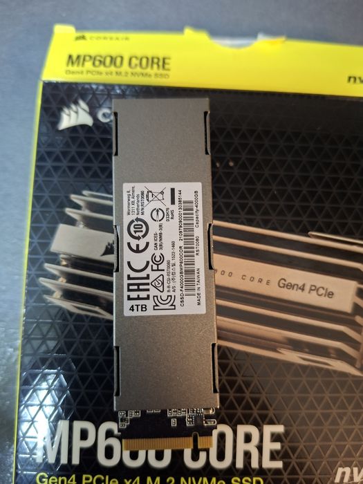 SSD m2 4TB Corsair MP600 nvme