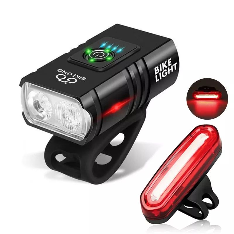 Фар за велосипед колело акумулаторен  USB