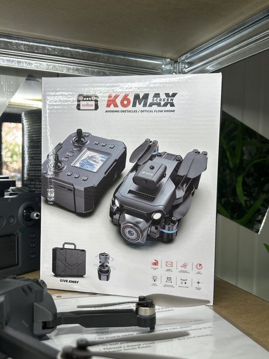 Drona K6 MAX screen cu camera 4K