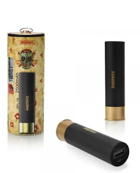 Преносима външна батерия 2500 / 2600 / 5000mAh с LED фенер