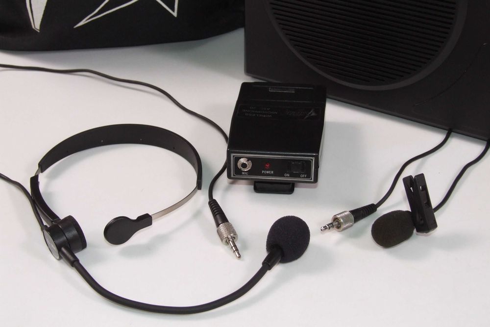 Boxa FONESTAR wireless pt. artisti stradali, toate accesoriile, NOUA