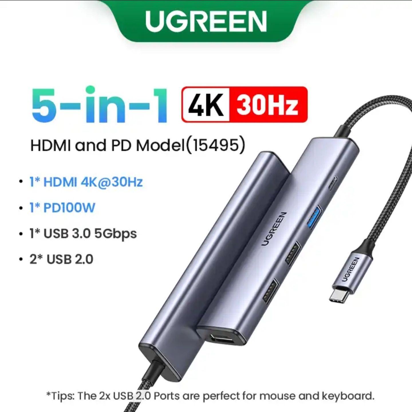 Ugreen USB Hub 10-1