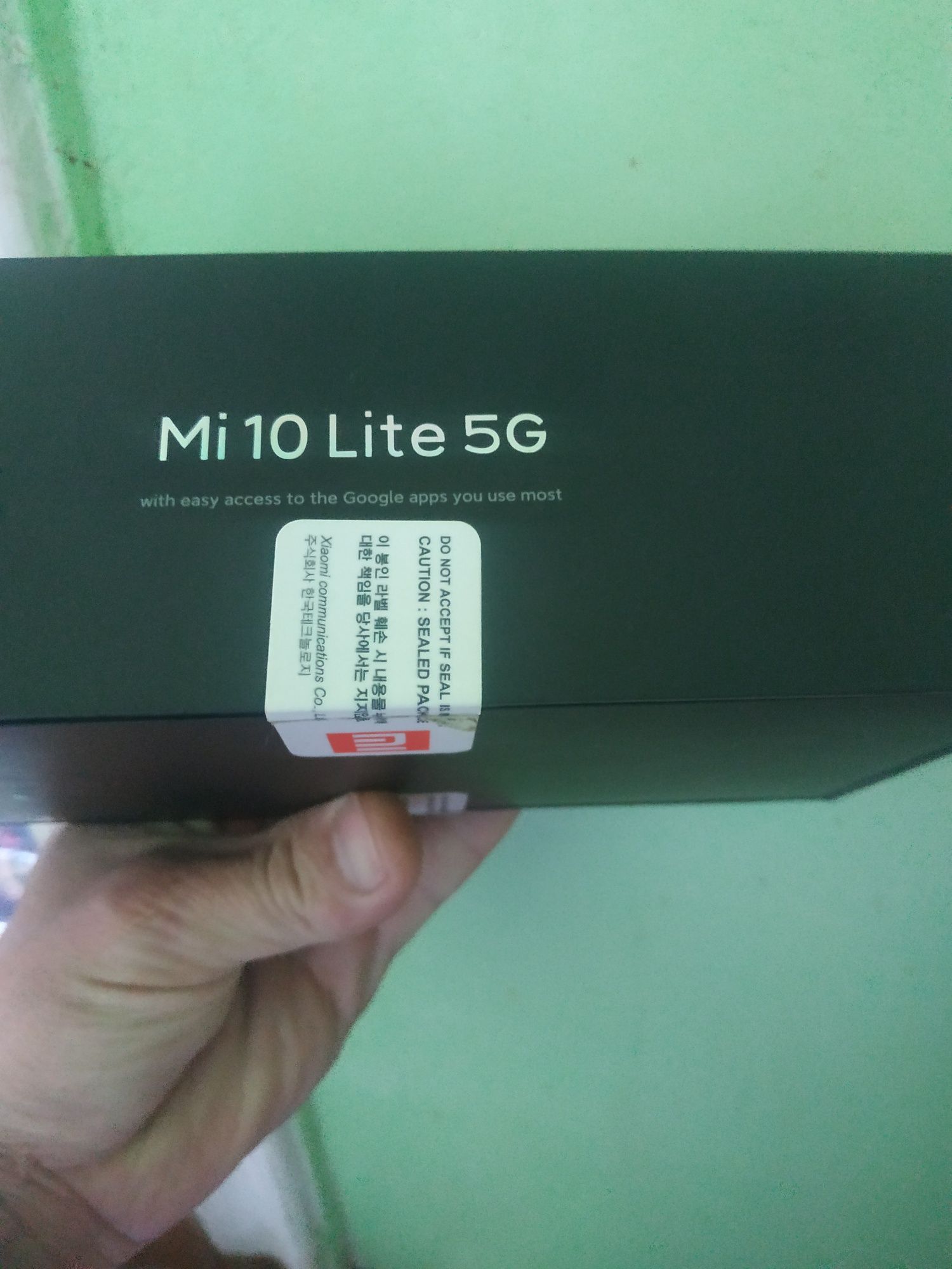 Mi 10 Lite 5G 1 simkartali